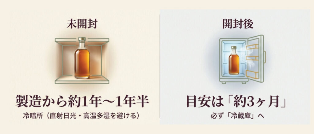 十黒梅の保存期間の画像