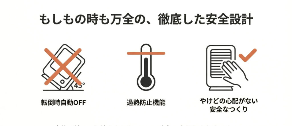 サンルミエ・エクセラ7の安全装置
