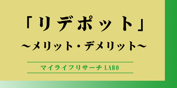 リデポットのデメリットのアイキャッチ画像