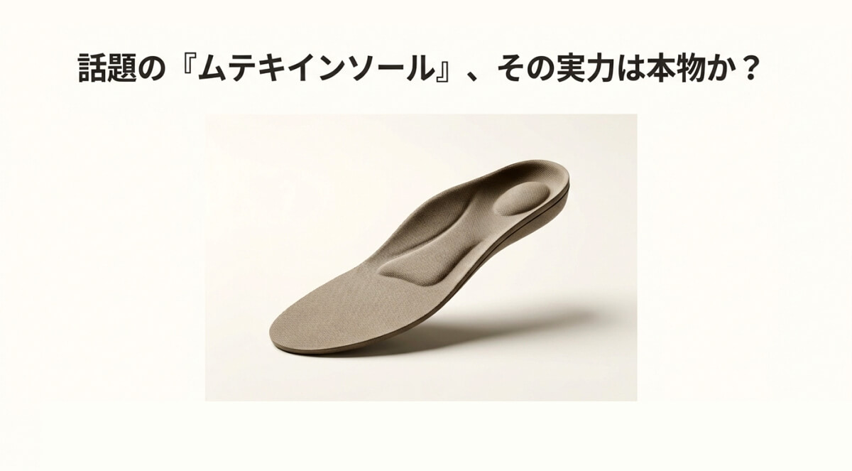ムテキインソールの製品画像。